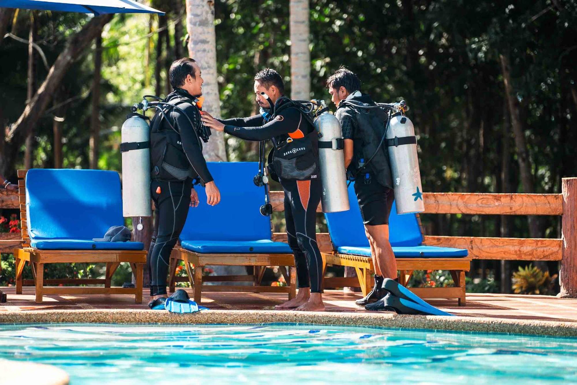 Blue Star Dive And Resort Anda  Extérieur photo